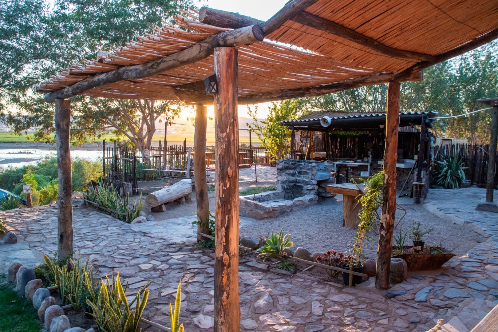 Braai area